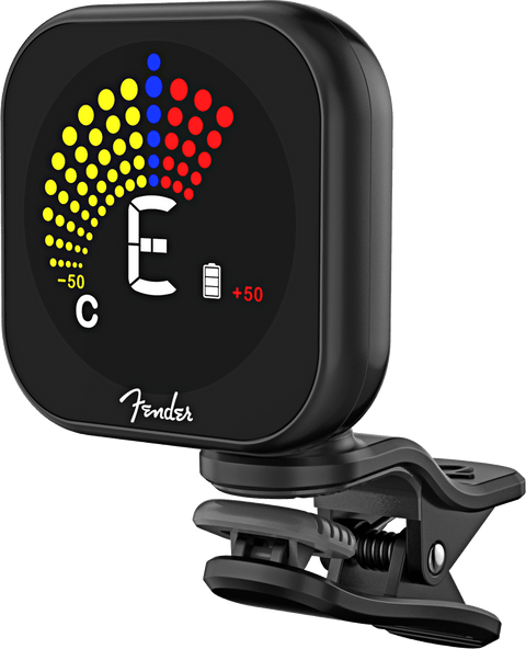 Fender Flash 2.0 Rechargeable Clip-On Tuner - Black
