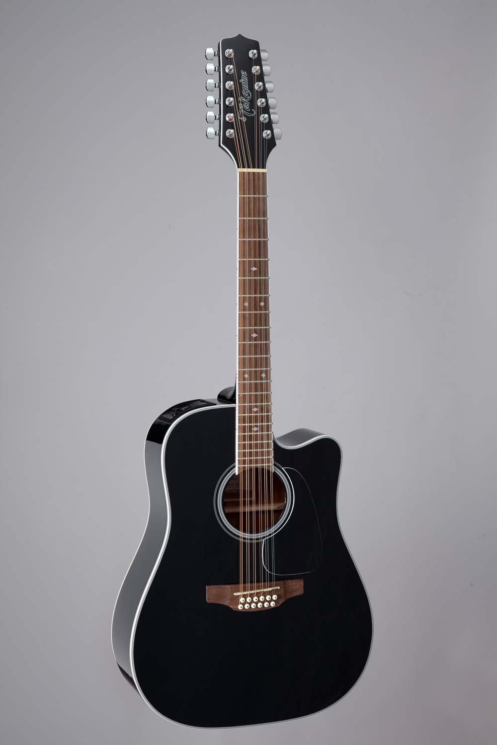 Takamine GD-38CE 12-String Acoustic/Electric Guitar - Black