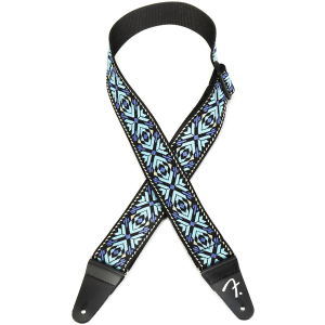 Fender Pasadena Woven Strap - Blue Snowflake