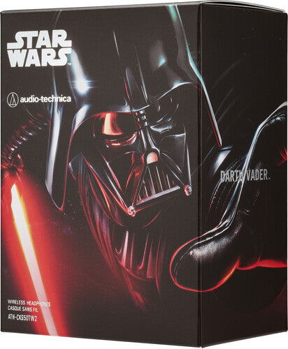 Audio Technica ATH-CKS50TW2DV Star Wars Darth Vader Bluetooth Earphones Ltd Ed (Black/Red)