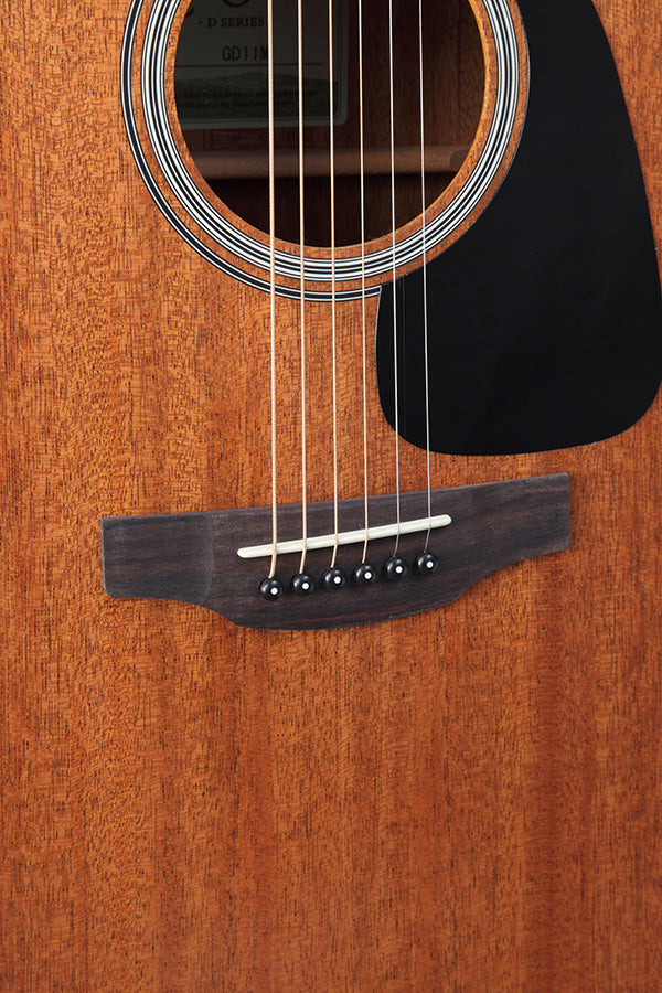 Takamine G-Series GD11MCE Dreadnought LEFTY Acoustic/Electric Guitar - Black