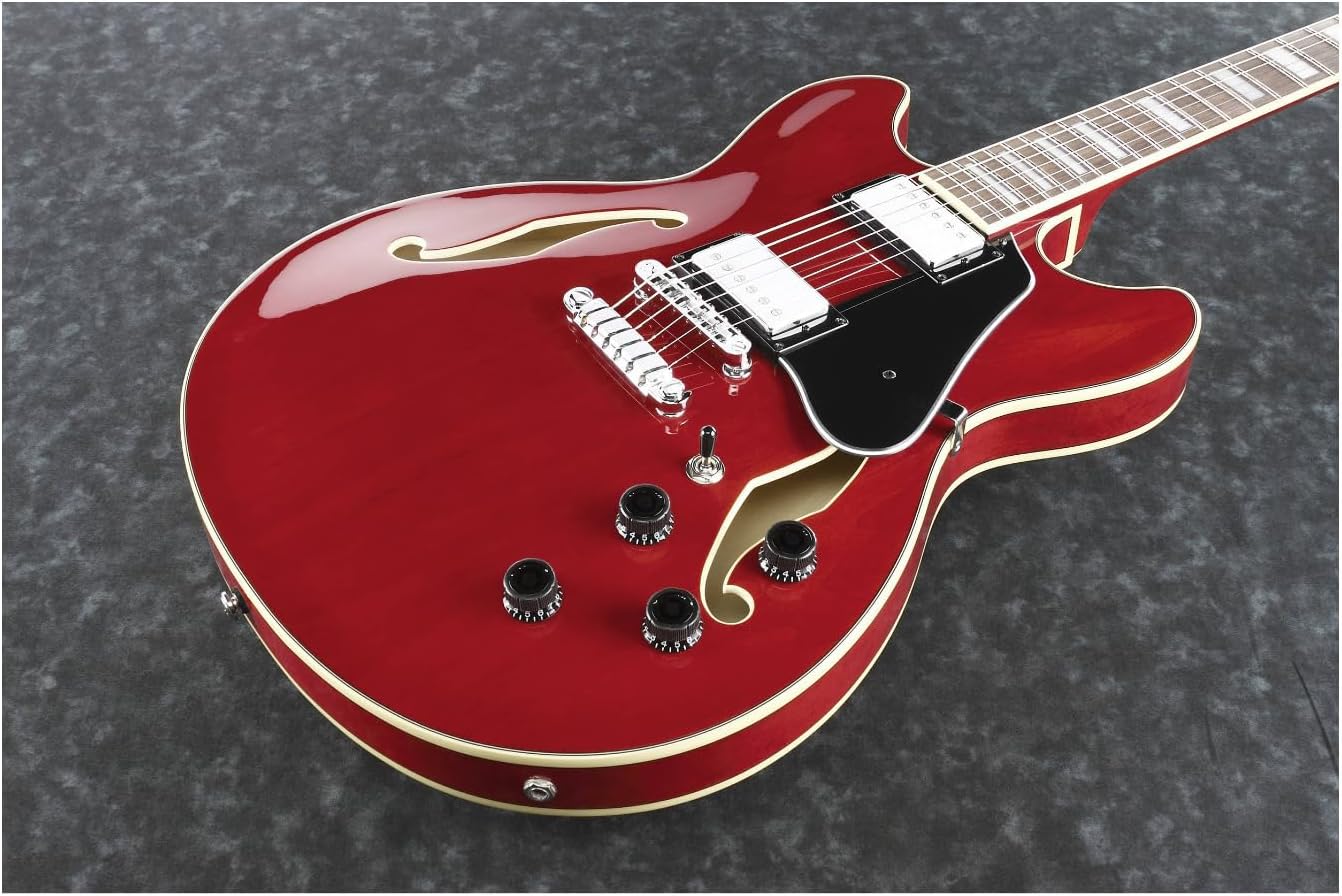 Ibanez Artcore AS73 Semi-Hollow Electric Guitar - "Transparent Cherry Red"