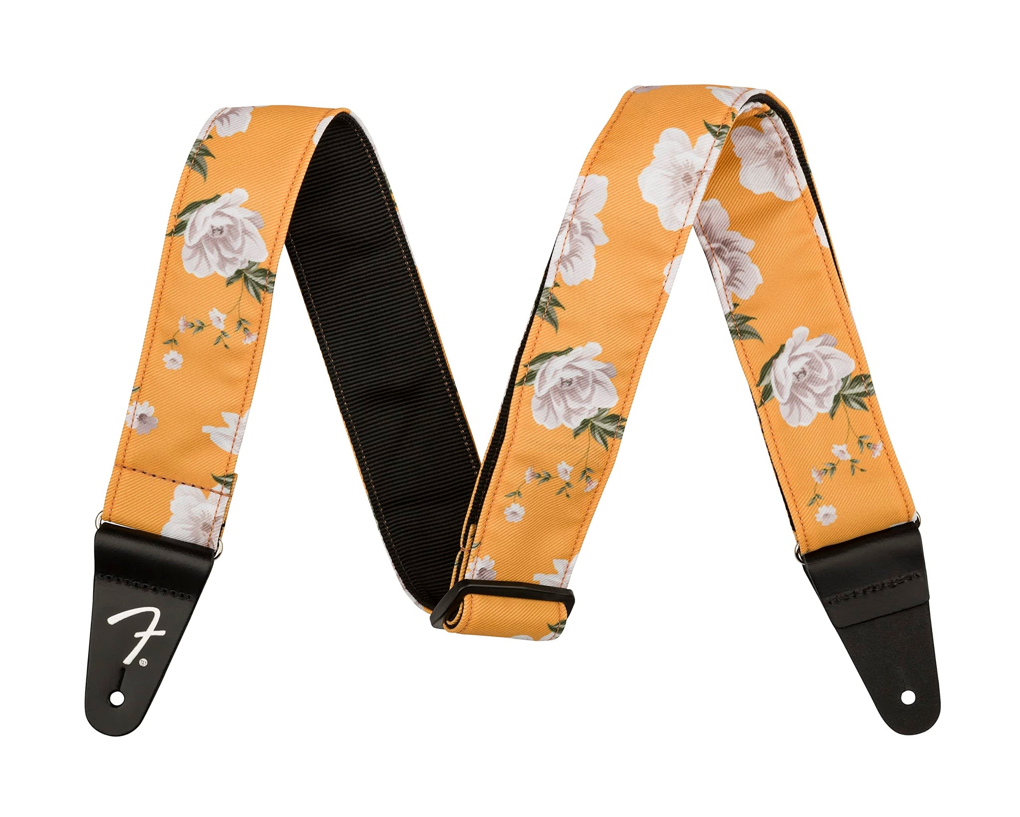 Fender Floral Guitar Strap - Marigold