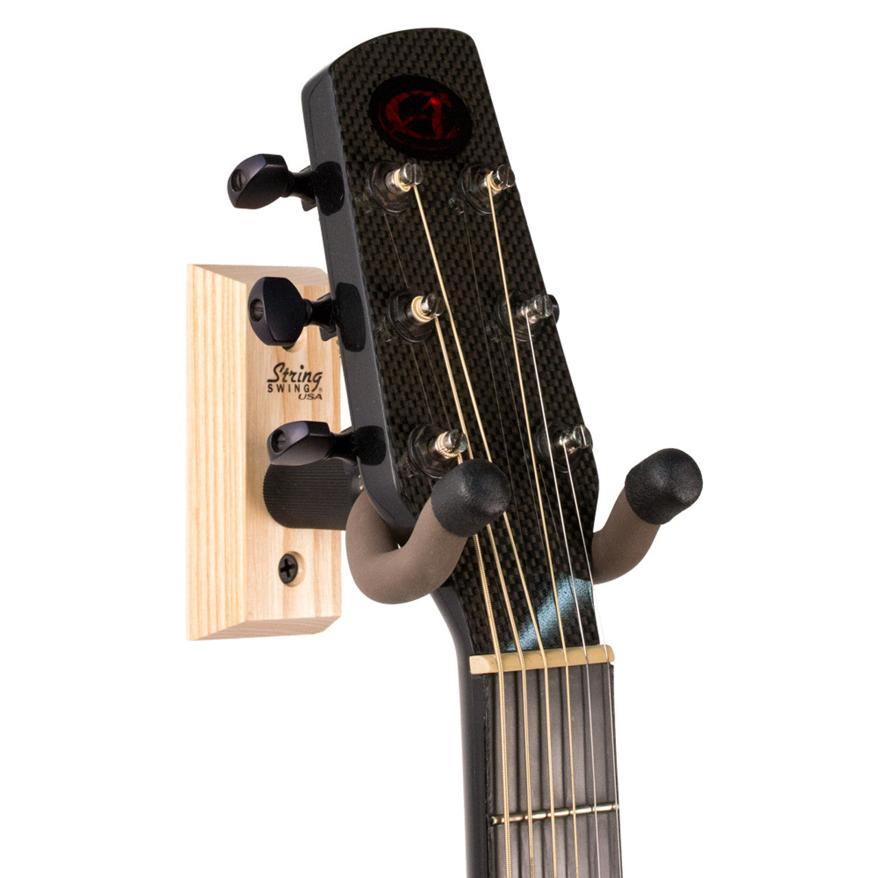 String Swing CC01K Guitar Wall Hanger - Ash