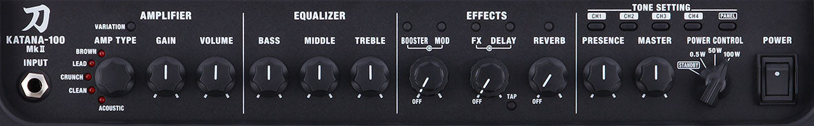 Boss Katana-100 MkII Electric Guitar Combo Amplifier - 100-Watt