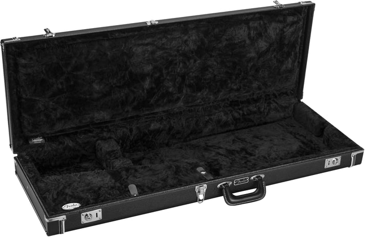 Fender Classic Series Wood Case - Hard Shell Electric Guitar Case - Stratocaster/Telecaster