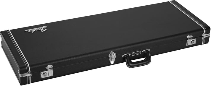 Fender Classic Series Wood Case - Hard Shell Electric Guitar Case - Stratocaster/Telecaster