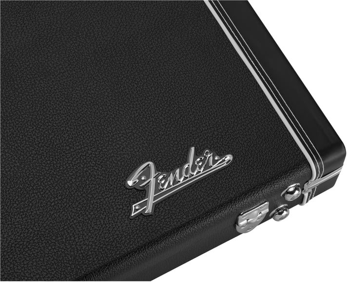 Fender Classic Series Wood Case - Hard Shell Electric Guitar Case - Stratocaster/Telecaster