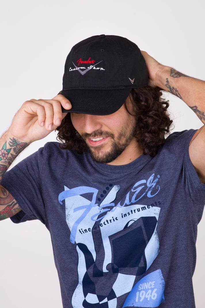Fender Custom Shop Baseball Cap - Black