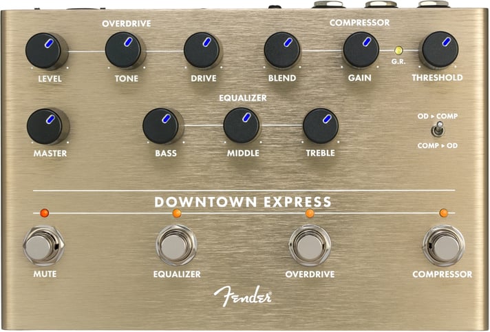 Fender Downtown Express Multi-Effect Bass Guitar Pedal