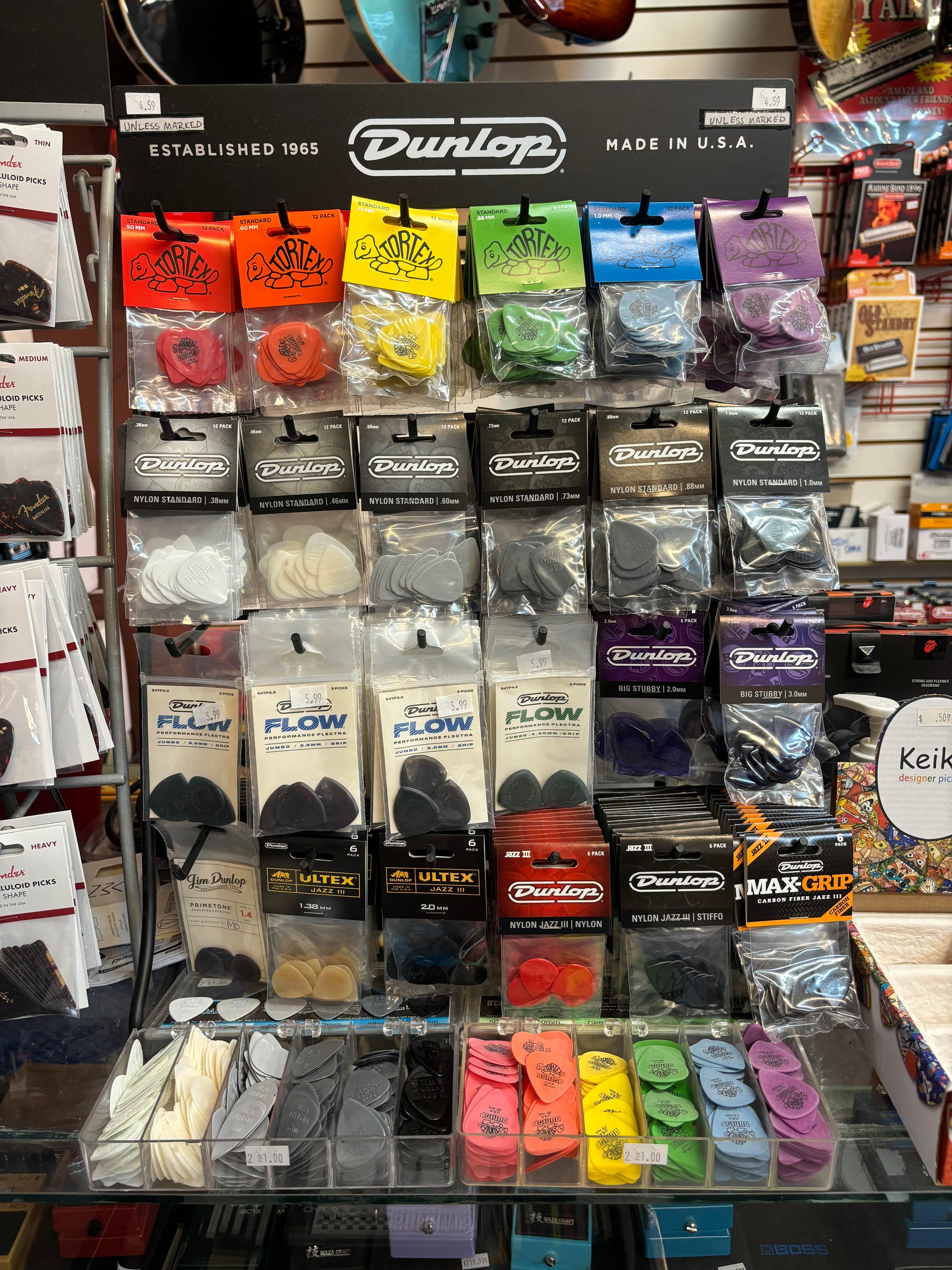 Dunlop Nylon Jazz III Picks 6-Pack