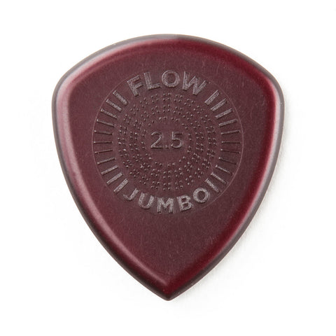 Dunlop Flow Performance Plectra Picks 3-Pack - Jumbo Grip - 2.5mm