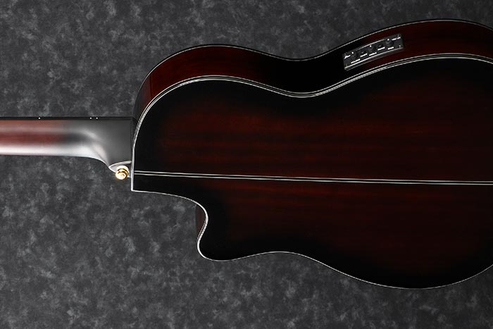 Ibanez GA35TCE - Acoustic-Electric Classical Nylon String Guitar - Dark Violin Sunburst