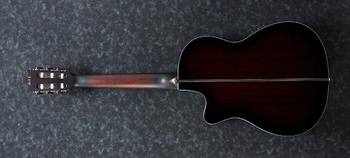 Ibanez GA35TCE - Acoustic-Electric Classical Nylon String Guitar - Dark Violin Sunburst