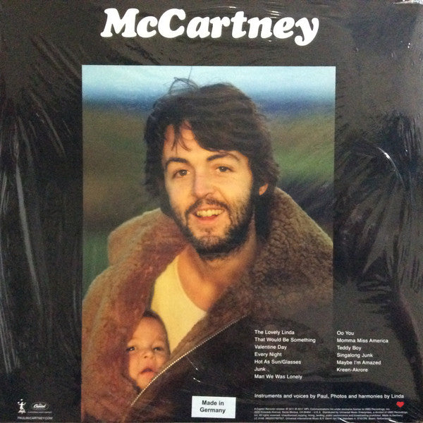 Paul McCartney- McCartney 1 - LP Vinyl Record - Grass Roots Music