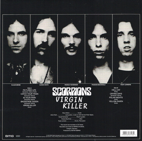 Scorpions – Virgin Killer - LP Vinyl Record - Grass Roots Music Store
