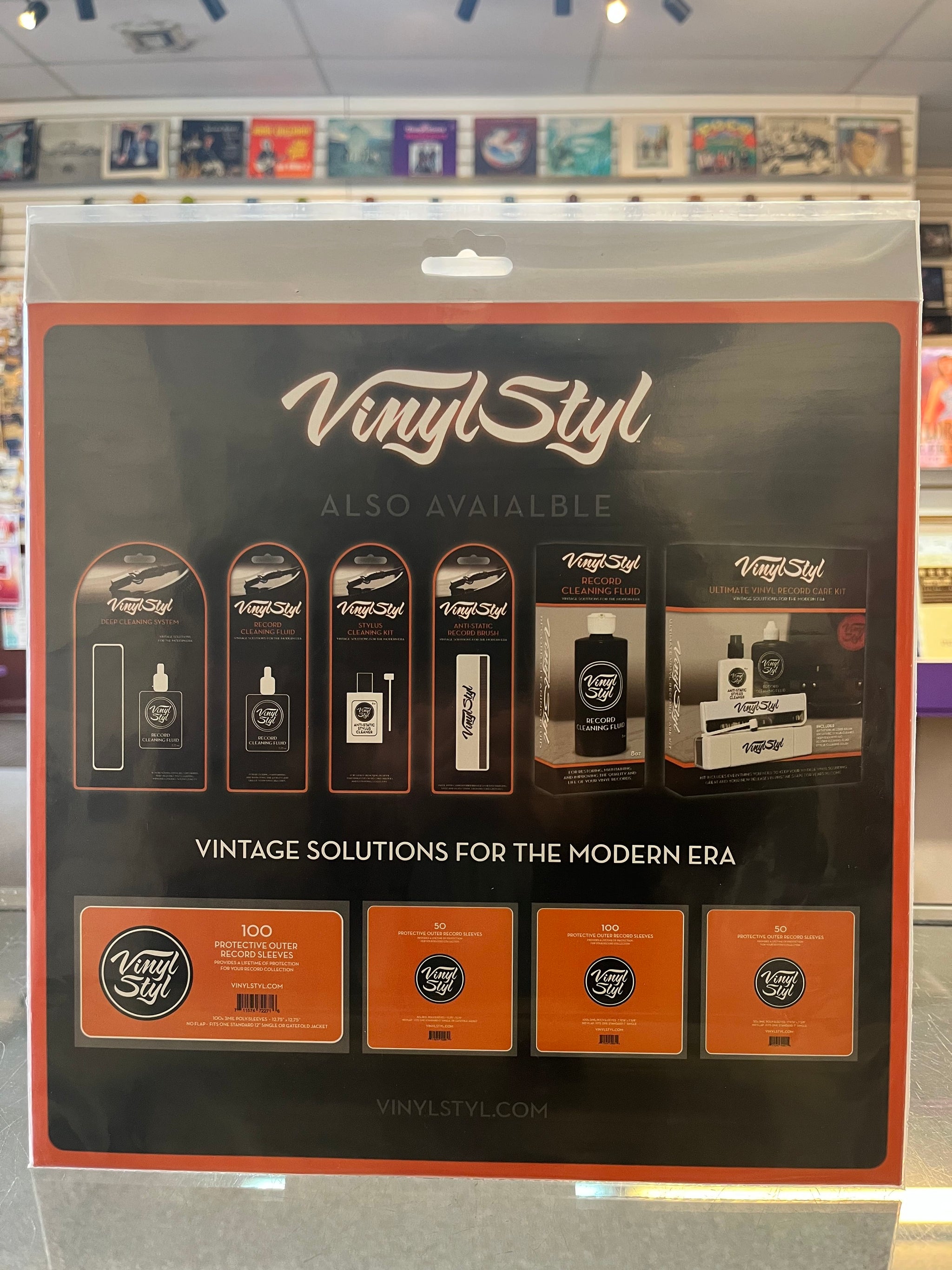Vinyl Styl 12in Anti-static Cork Turntable Mat