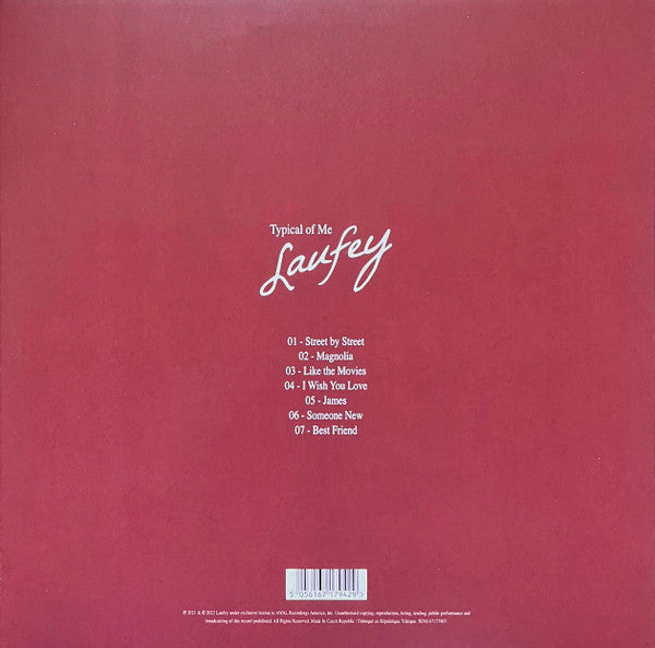 Laufey - Typical Of Me Alternate Cover - EP Vinyl Record - Grass