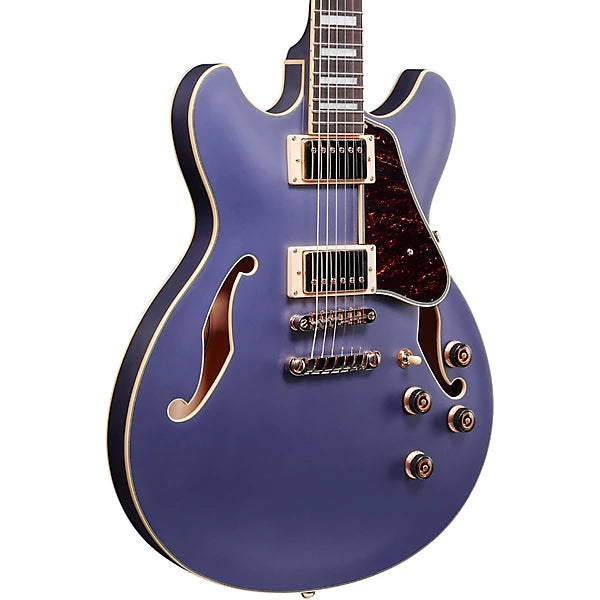 Ibanez Artcore AS73G Semi-Hollowbody Electric Guitar - Metallic Purple Flat