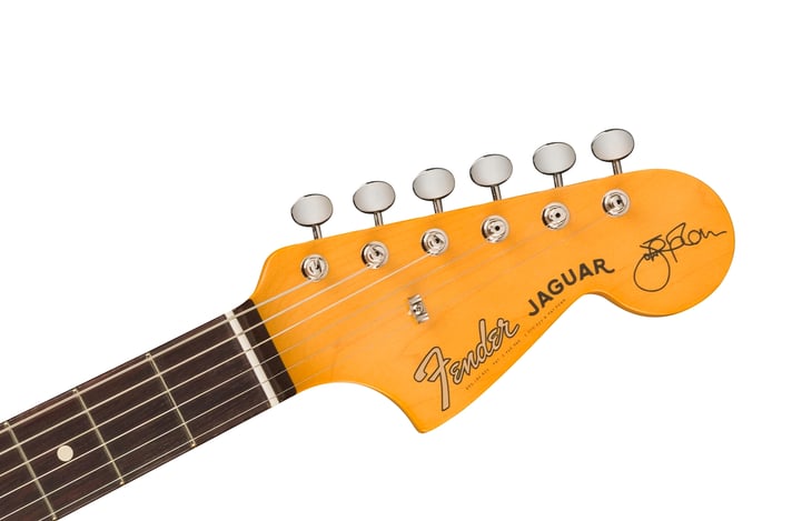 Fender Johnny Marr American Jaguar - Olympic White with Rosewood Fingerboard - w/ Hard Case (as played by Taylor Swift)