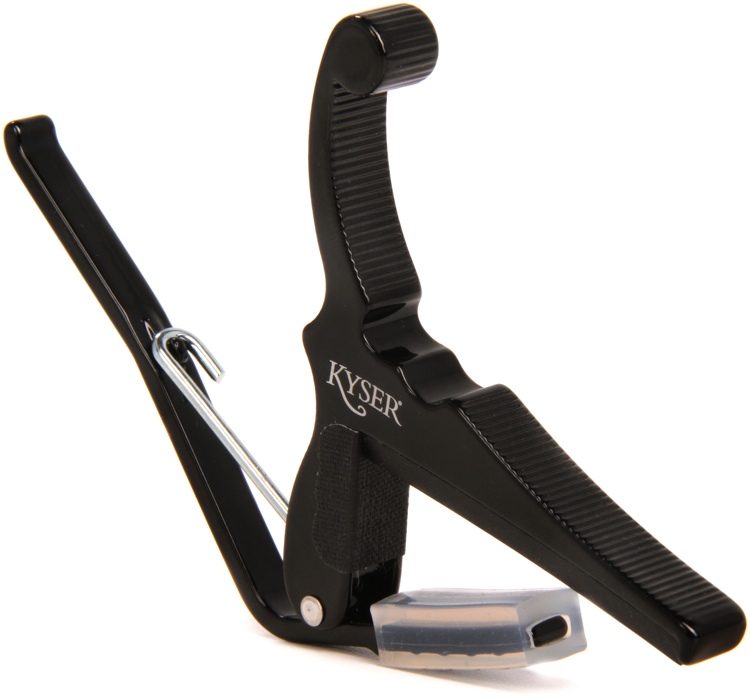 Kyser KG6bk Quick Change Electric Guitar Capo - Black