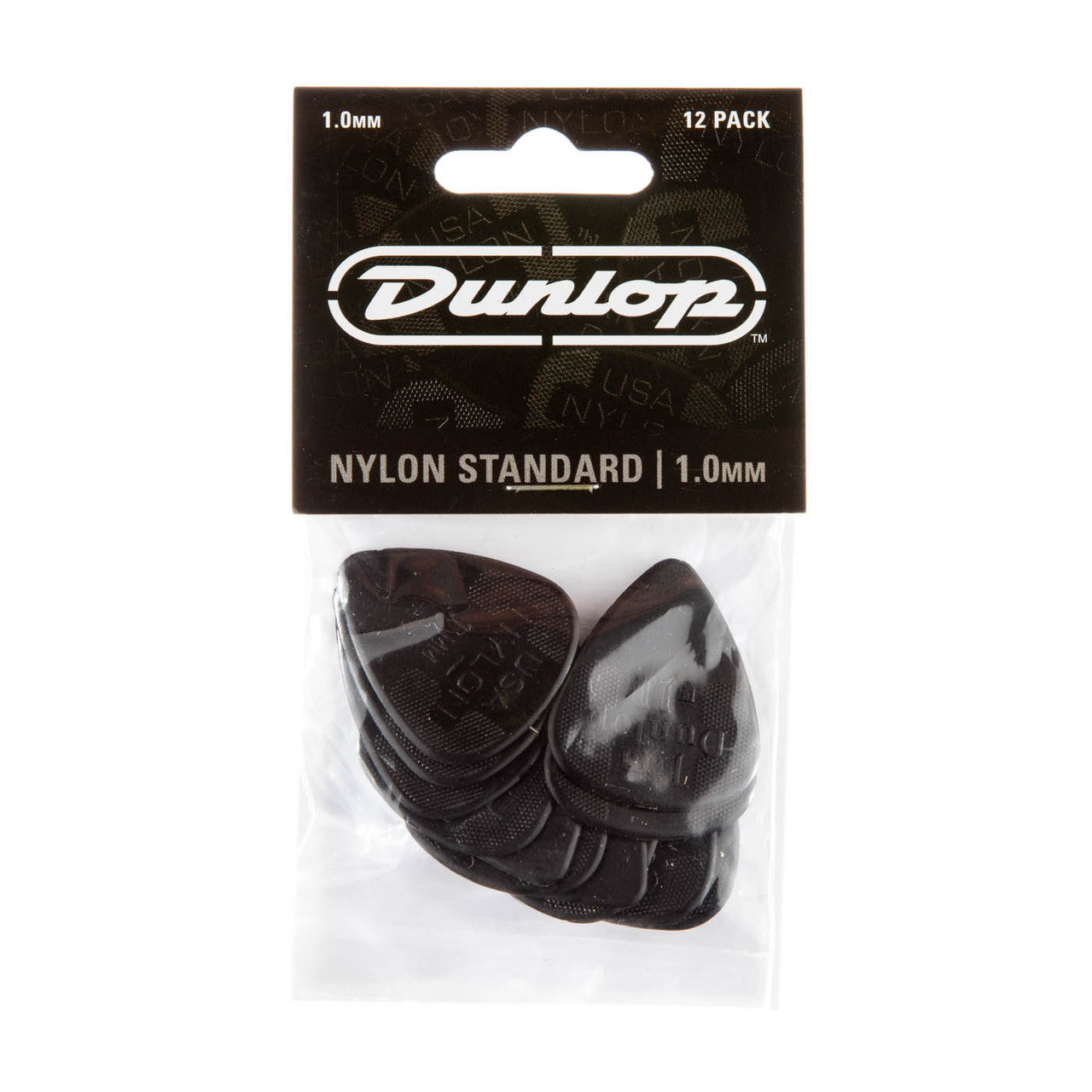 Dunlop Nylon Standard Picks 12-Pack - 1.0mm