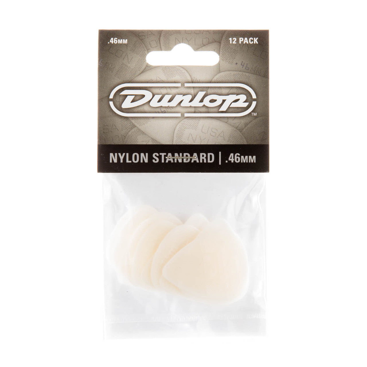 Dunlop Nylon Standard Picks 12-Pack - .46mm