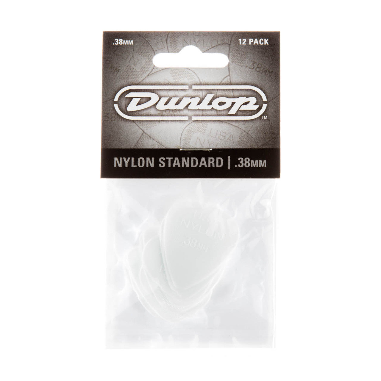 Dunlop Nylon Standard Picks 12-Pack - .38mm