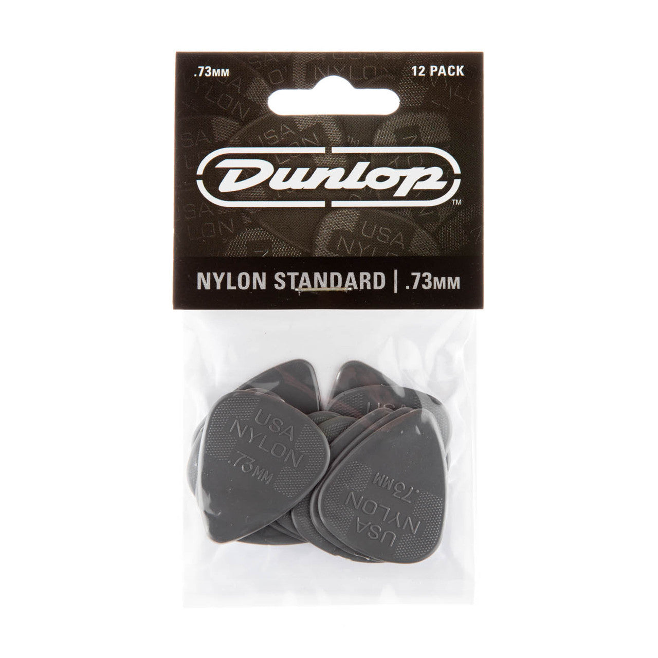 Dunlop Nylon Standard Picks 12-Pack - .73mm
