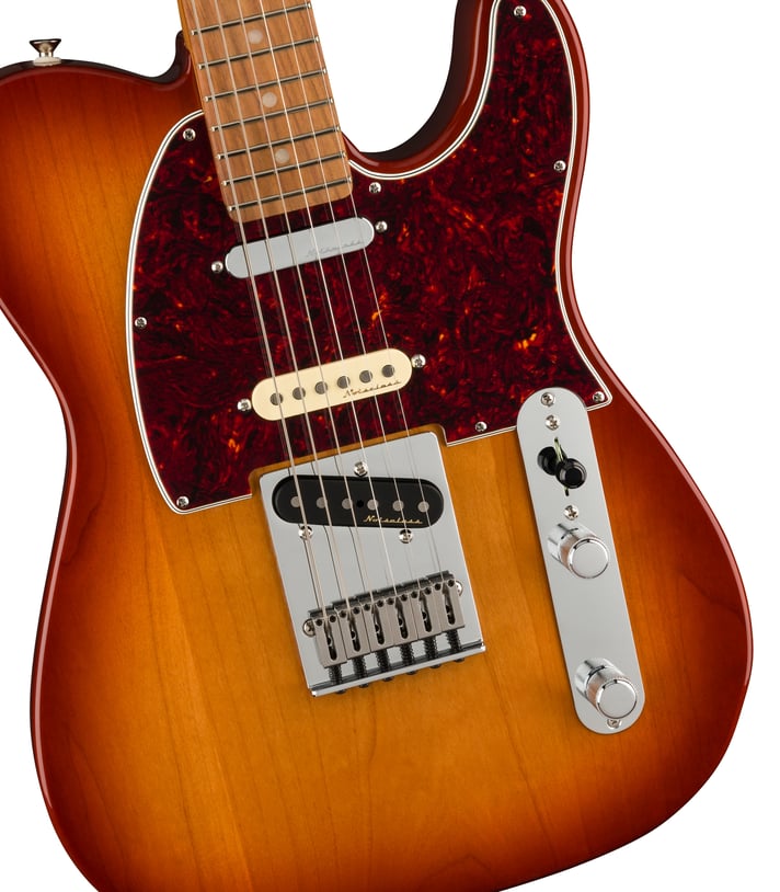 Fender Player Plus Nashville Telecaster Solidbody Electric Guitar - Sienna Sunburst