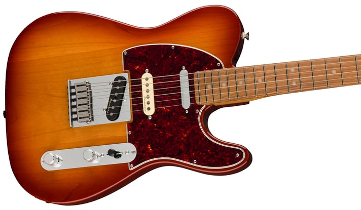 Fender Player Plus Nashville Telecaster Solidbody Electric Guitar - Sienna Sunburst