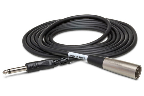Hosa PXM-105 5ft Unbalanced Interconnect 1/4in TS to XLR3M