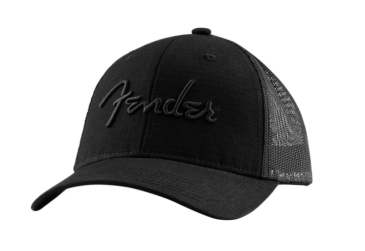 Fender Snapback Pick Holder Hat - Black