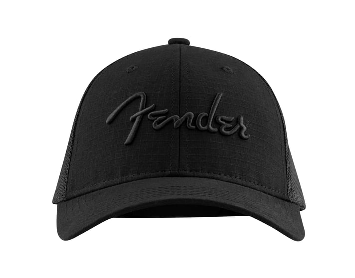 Fender Snapback Pick Holder Hat - Black