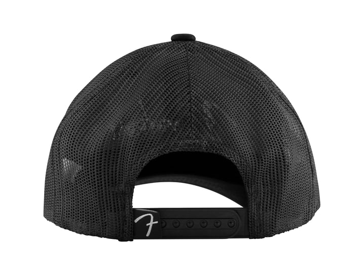 Fender Snapback Pick Holder Hat - Black