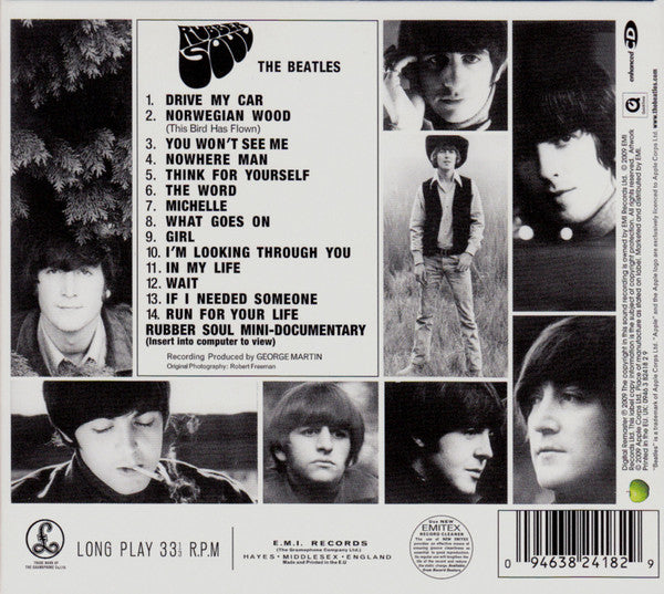 The Beatles - Rubber Soul CD - Grass Roots Music Store
