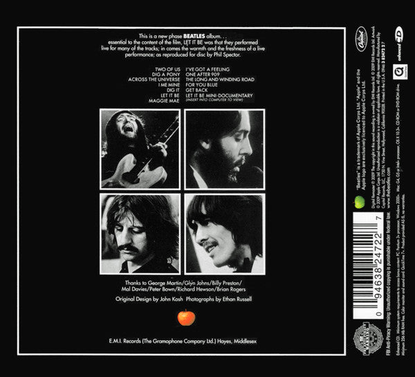 The Beatles - Let it Be CD - Grass Roots Music Store