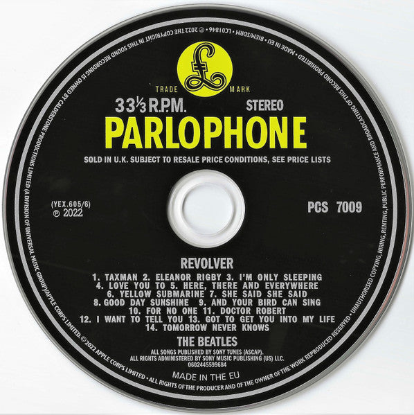 The Beatles - Revolver CD- CD Edition