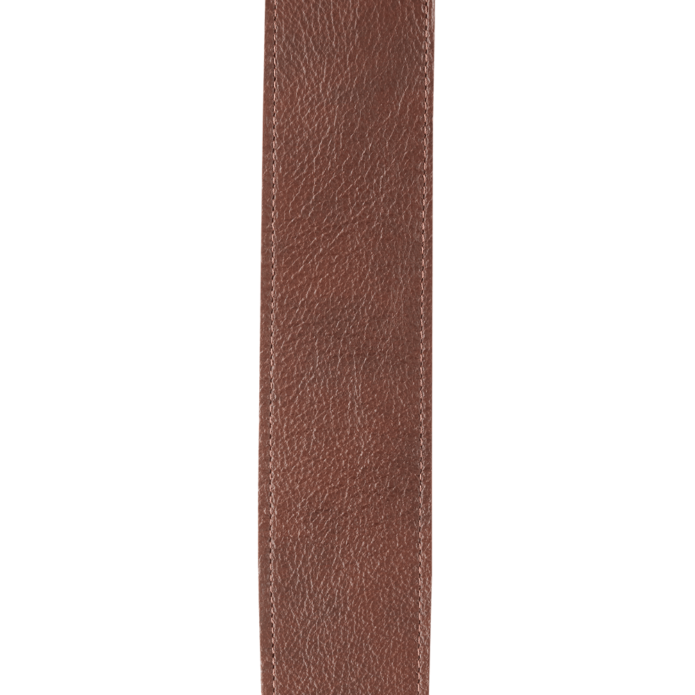 D'Addario Slim Garment Leather Guitar Strap - Brown