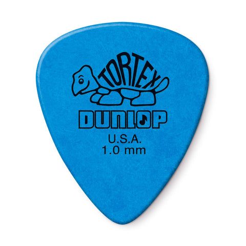 Dunlop Tortex Standard Picks 12-Pack - 1.0mm Blue