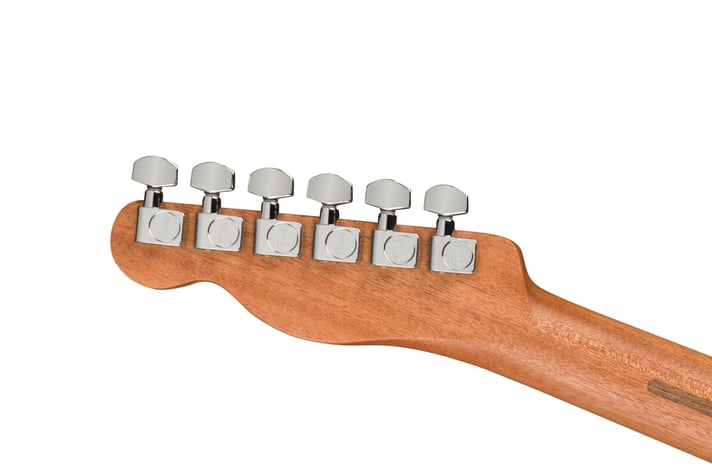 Fender Acoustasonic Player Telecaster Acoustic-electric Guitar - Brushed Black with Rosewood Fingerboard