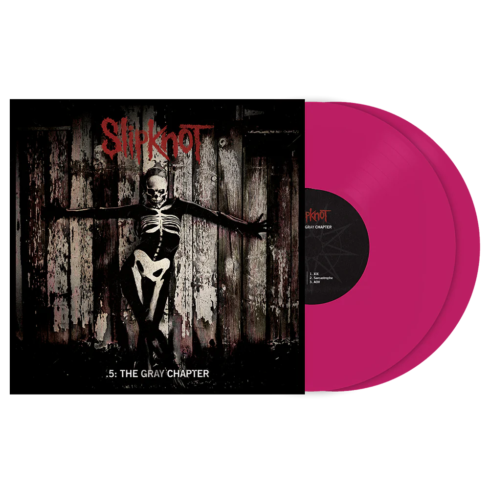 Slipknot - .5: The Gray Chapter Vinyl LP - Limited Edition Pink Vinyl (Metal)