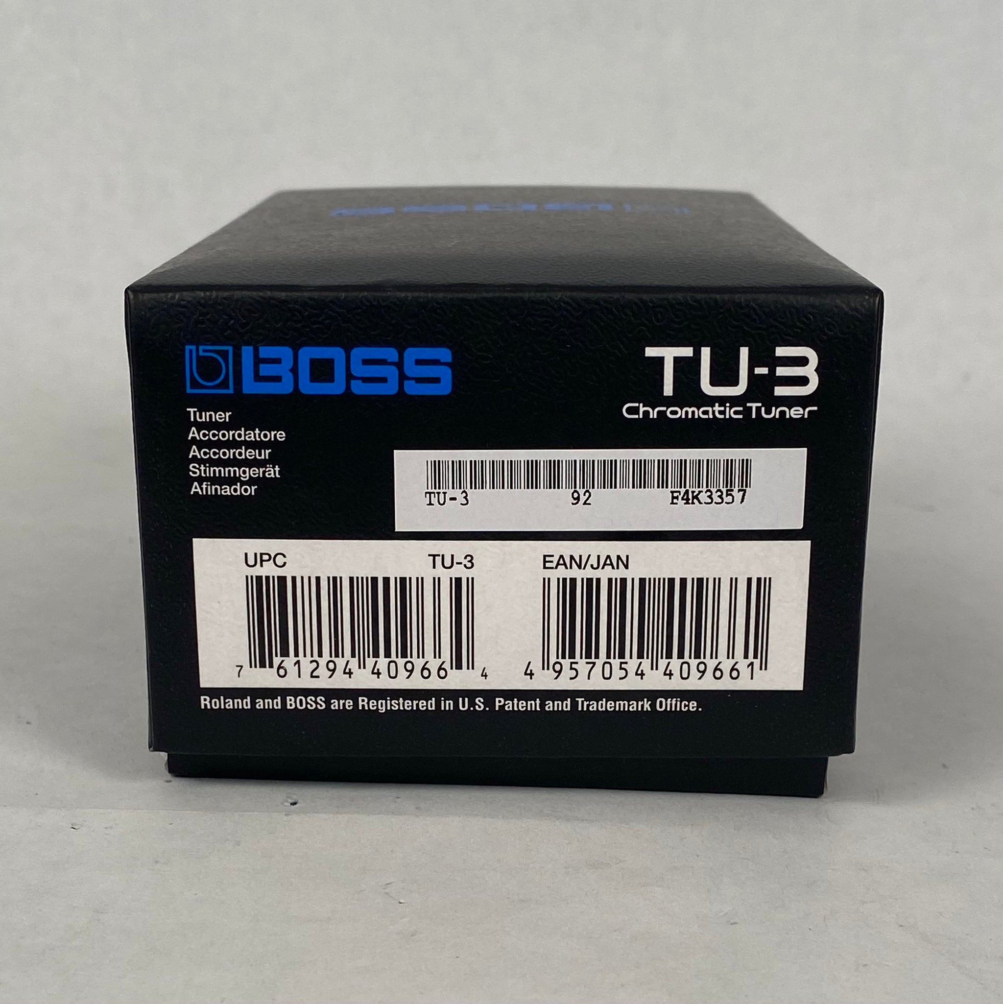 BOSS TU-3 Chromatic Tuner