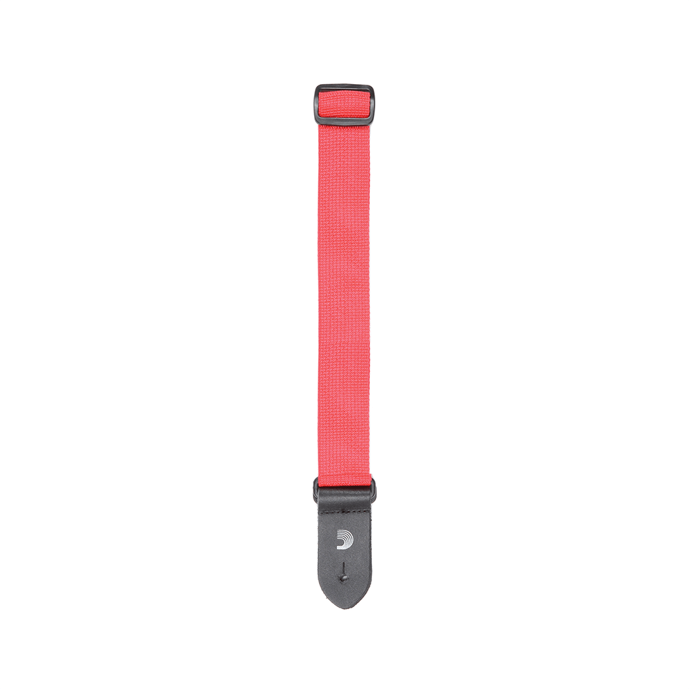 D'Addario Polypro Kids Ukulele/Guitar Strap - Red