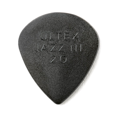 Dunlop Ultex Jazz III Picks 6-Pack - 2.0mm
