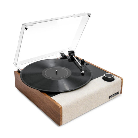 Victrola Eastwood II - Vinyl Record Player Turntable - Oak