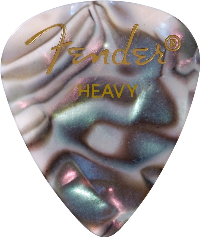 Fender Premium Celluloid Picks 351 Shape 12-Pack - Abalone