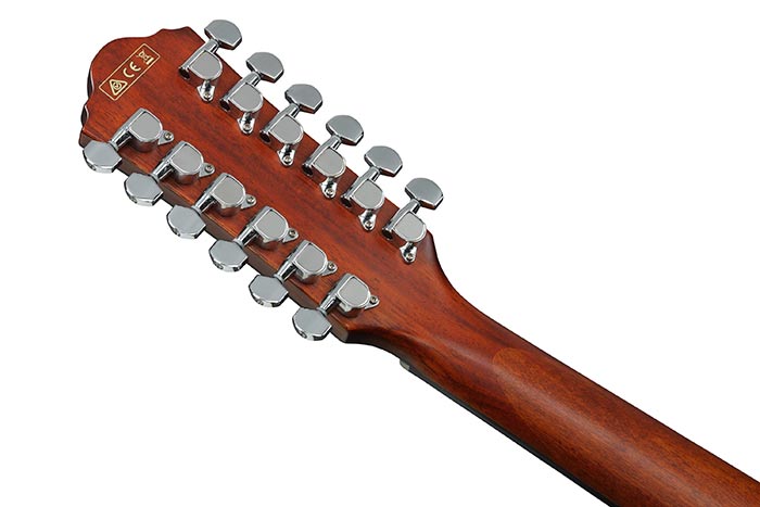 Ibanez AEG5012 AEG 12-String Acoustic-Electric Guitar Dark Violin Sunburst