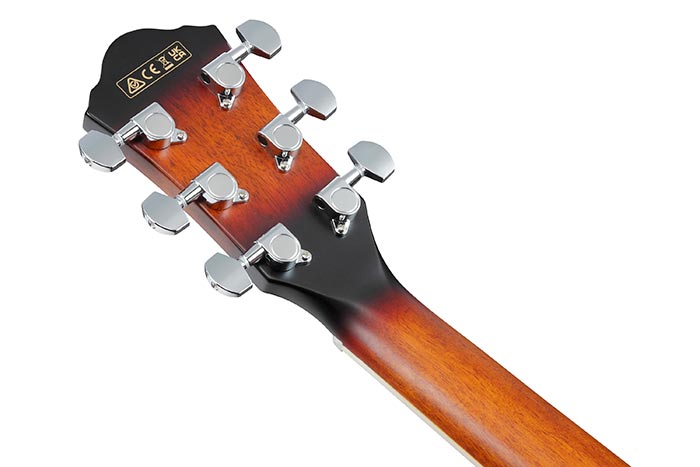 Ibanez AEG7VSH Acoustic-Electric Classical Nylon-String Guitar - Transparent Vintage Sunburst