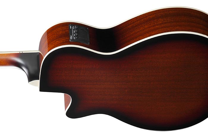 Ibanez AEG7VSH Acoustic-Electric Classical Nylon-String Guitar - Transparent Vintage Sunburst